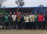 Rayakan Kemanangan Di Oksibil, Bintang Juara Badai Cartenz Cup 2025 PS Sifik Disambut Ketua Koni Pegubin