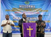 Senator Papua Pegunungan, Apia Lepitalen Hadiri Pembukaan Kegiatan MUSORMA IKatan IMPPSK Di Sentani