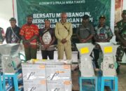 Dorong Produk Kopi, Korem 172 Praja Wira Yakhti melalui Kodim 1715 Yahukimo  Pegunungan Bintang Serahkan Bantuan 8 Unit Mesin Giling dan Mesin Sensor Kepada Masyarakat Adat Pegubin. 