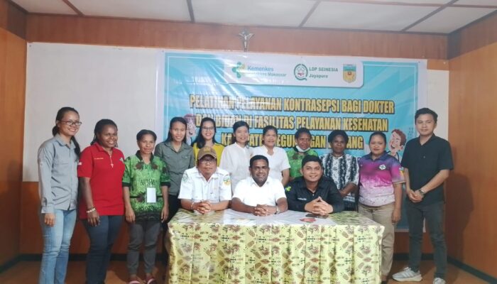 Dinkes Pegubin, Gelar Pelatihan Pelayanan Kontrasepsi bagi Dokter dan Bidan Di Fasilitas Pelayanan Kesehatan Kabupaten Pegunungan Bintang Tahun 2025.