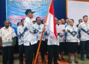 Dominikus Tarong: Resmi Dilantik Sebagai Ketua PGRI Kabupaten Pegunungan Bintang Masa Bakti 2024-2029