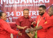 DPC PDI Perjuangan Pegunungan Bintang Gelar Musancab  Dan Resmi Kukuhkan  34 Pengurus Anak Cabang (PAC) Tingkat Distrik
