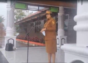 Pimpin Apel Gabungan ASN, Sekda Jeni Lithin Tegaskan Batas Waktu SPJ kepada Sejumlah OPD
