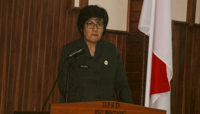 Jawaban Bupati Pegubin Terhadap Tanggapan Fraksi dan Komisi DPRK Dalam Sidang Paripurna II  LKPJ Bupati Tahun 2025