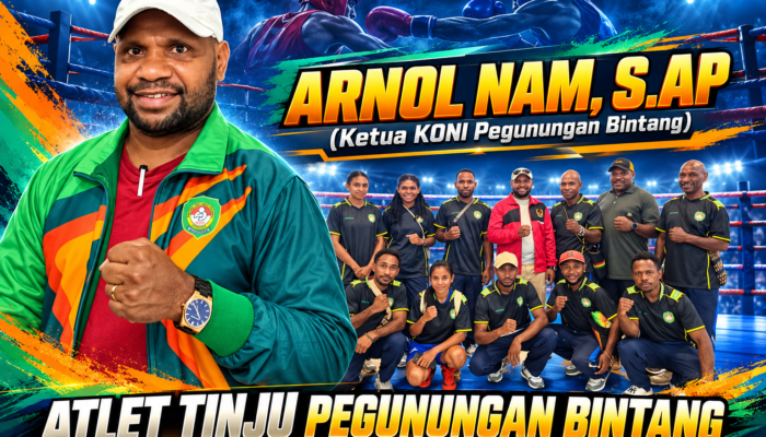 Pengurus Pertina Papua Pegunungan: Beri Apresiasi Pemda Pegubin Lepas 7 Atlet Ikut Kejurnas Tinju Amatir Piala Menko IPK 2026